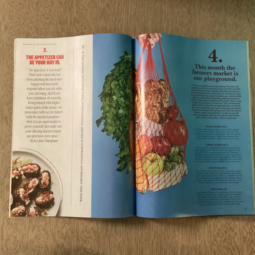 Bon Appétit Magazine November 2024 issue - Picture 2 of 6
